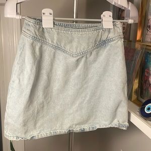 Zara denim skirt